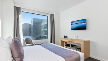 Estudio ejecutivo, 1 cama de matrimonio grande, vistas a la ciudad | Vistas desde la habitación