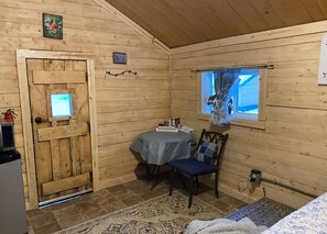 1 bedroom, desk, blackout drapes, iron/ironing board