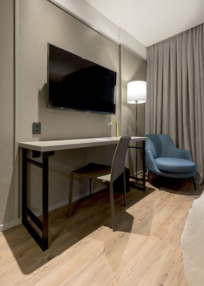 50-inch Smart TV with cable channels, TV