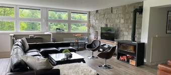 Maison de campagne 15 personnes, bord de l'eau dans le parc naturel des Ardennes