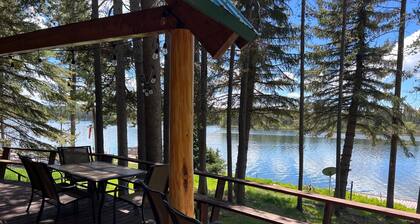 Lakefront Island Park Cabin
