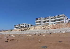 On the beach
