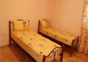 2 chambres, draps fournis