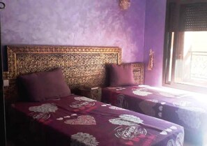 2 chambres, draps fournis