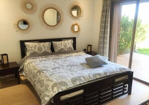 3 habitaciones y ropa de cama 