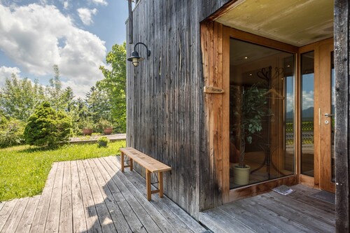 Ferienhaus "Haus der Sinne Bregenzerwald" mit Bergblick & Balkon