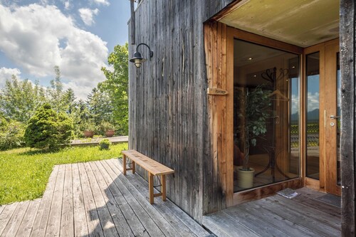 Ferienhaus "Haus der Sinne Bregenzerwald" mit Bergblick & Balkon
