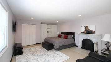 2 chambres, fer et planche Ă repasser, Wi-Fi gratuit, draps fournis