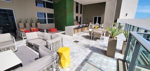 Terrasse sur le toit