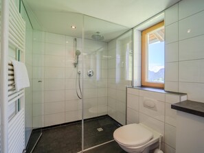 Shower, hair dryer
