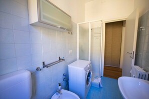 Ducha, secador de pelo y bidé