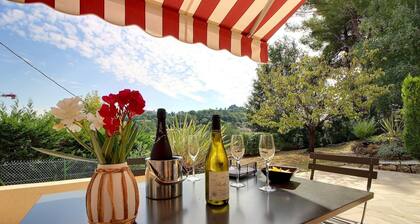 Bel Appart 50 m2 Dans le Site Classé de Mougins, Clim Terrasse