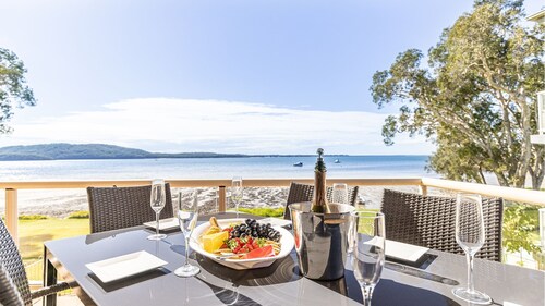 Pelican Sands 2 , 83 Soldiers Point Road - fantastic waterfront unit with pool and air conditioning