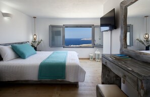 Family Suite, 2 Bedrooms, Hot Tub, Sea View