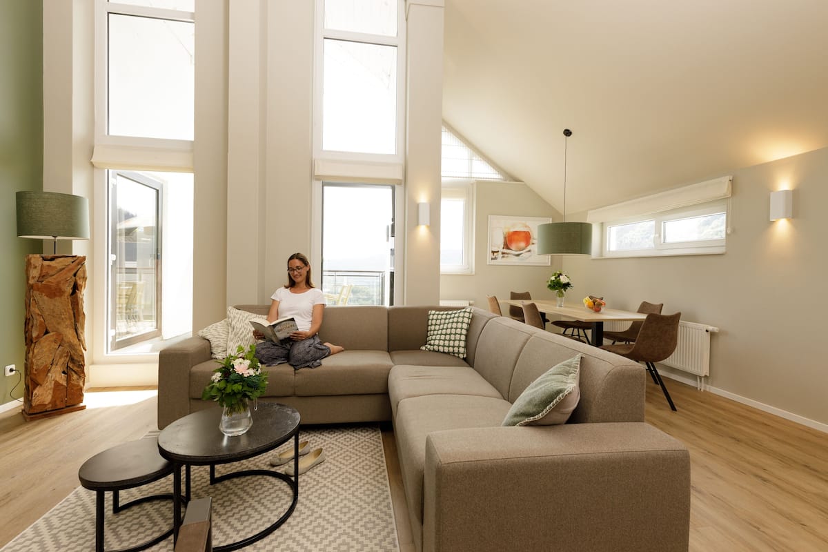 Penthouse Biggesee Comfort | Living area