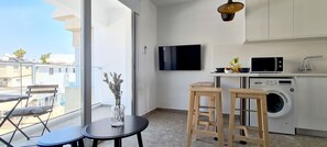 Luksus-studiolejlighed | Opholdsområde | Tv