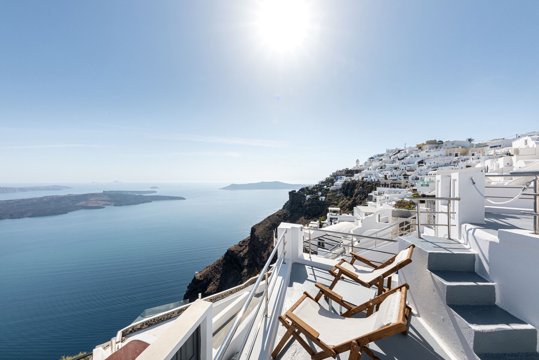 Panoramic Suite, 1 Bedroom, Sea View | Terrace/patio