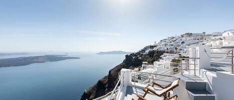 Panoramic Suite, 1 Bedroom, Sea View | Terrace/patio