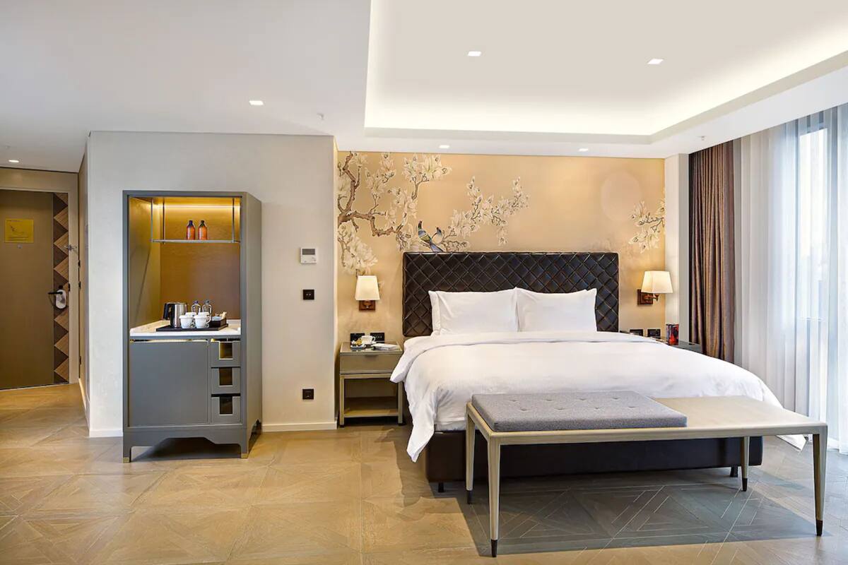 Premium Room | 埃及棉床單、高級寢具、羽絨被、客房內保險箱