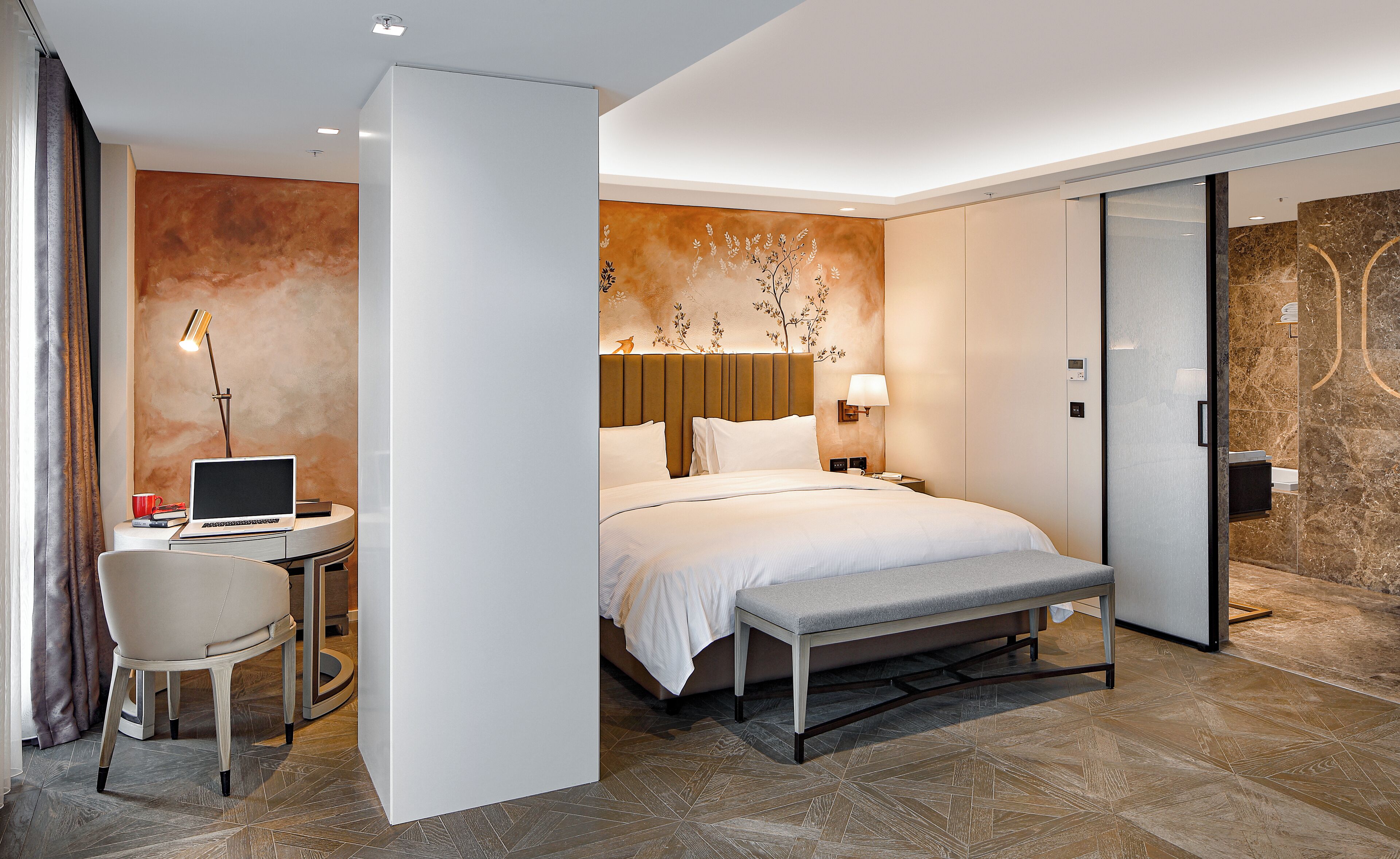 Presidential Suite | Egyptian cotton sheets, premium bedding, down comforters, in-room safe