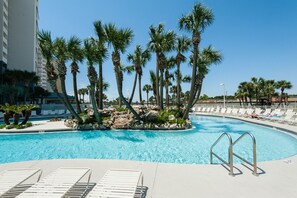 Pool - Tower 2, 1 bedroom!!! FREE BEACH CHAIRS!!! (Panama City Beach)