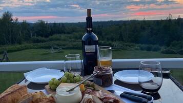 Opções para refeição ao ar livre