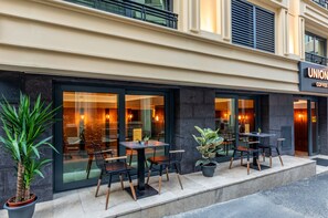 Voorkant van accommodatie