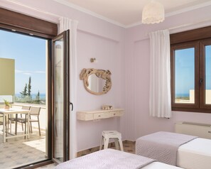 2 bedrooms, iron/ironing board, travel crib, WiFi