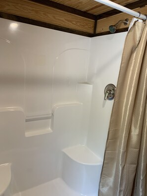 Towels, soap, toilet paper