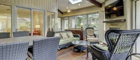 Terrein van de accommodatie