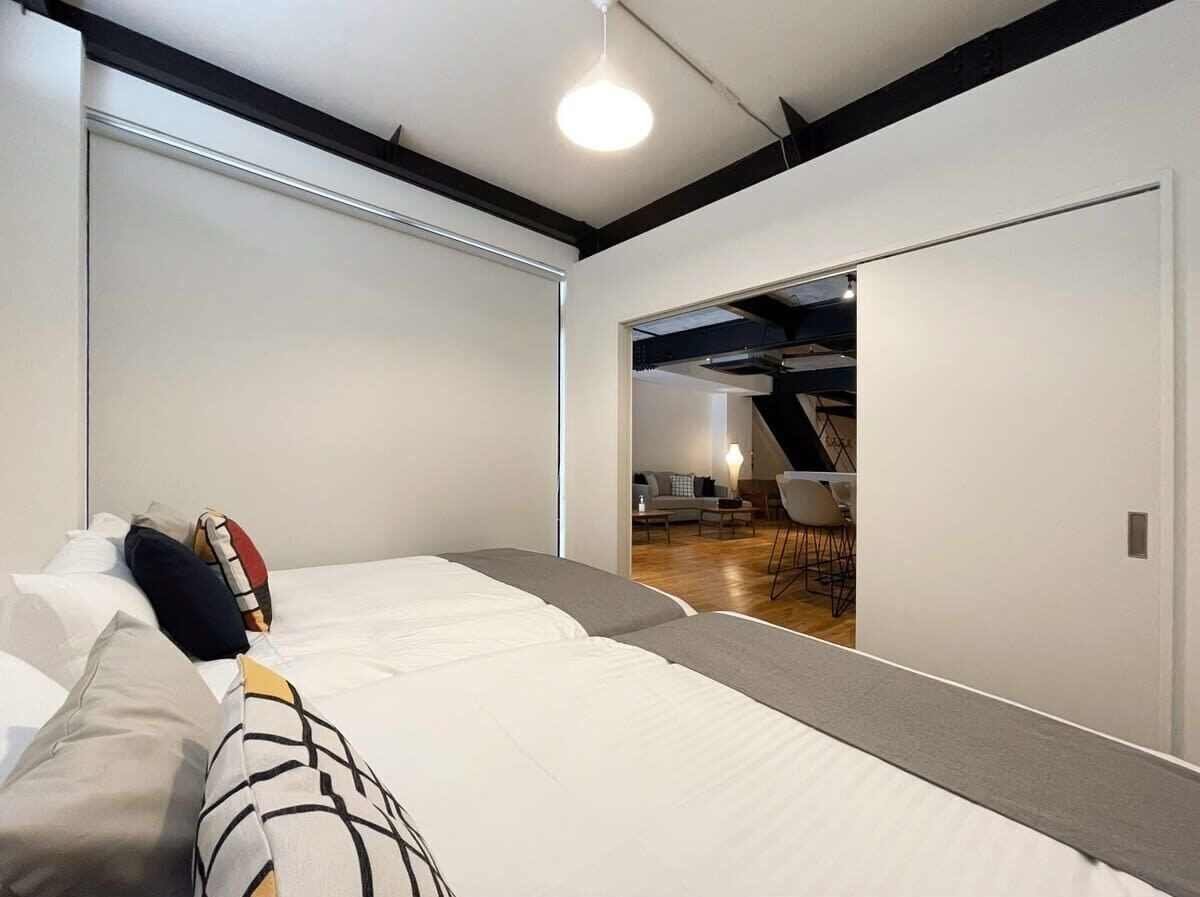 1 室のベッドルーム、アイロン / アイロン台、WiFi、ベッドシーツ