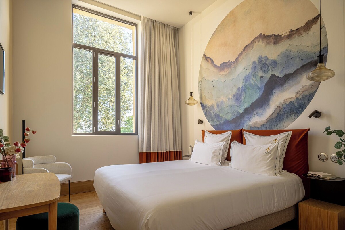 Habitación doble superior | Sábanas de algodón egipcio y ropa de cama de alta calidad