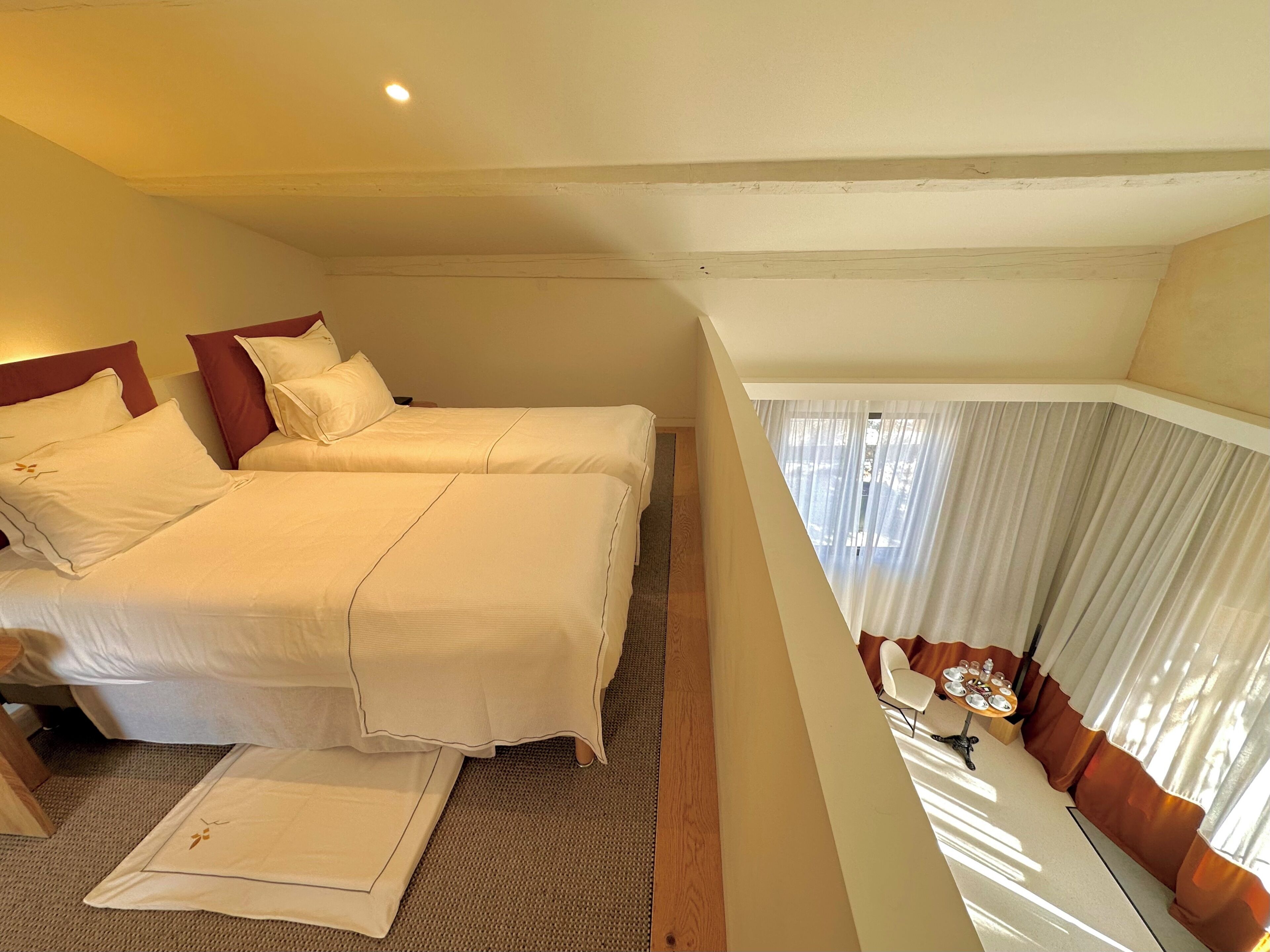Egyptian cotton sheets, premium bedding, pillow-top beds, in-room safe