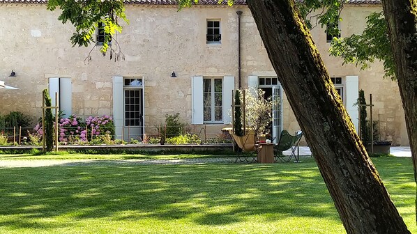 Façade de l’hébergement