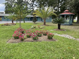 Fachada de la propiedad