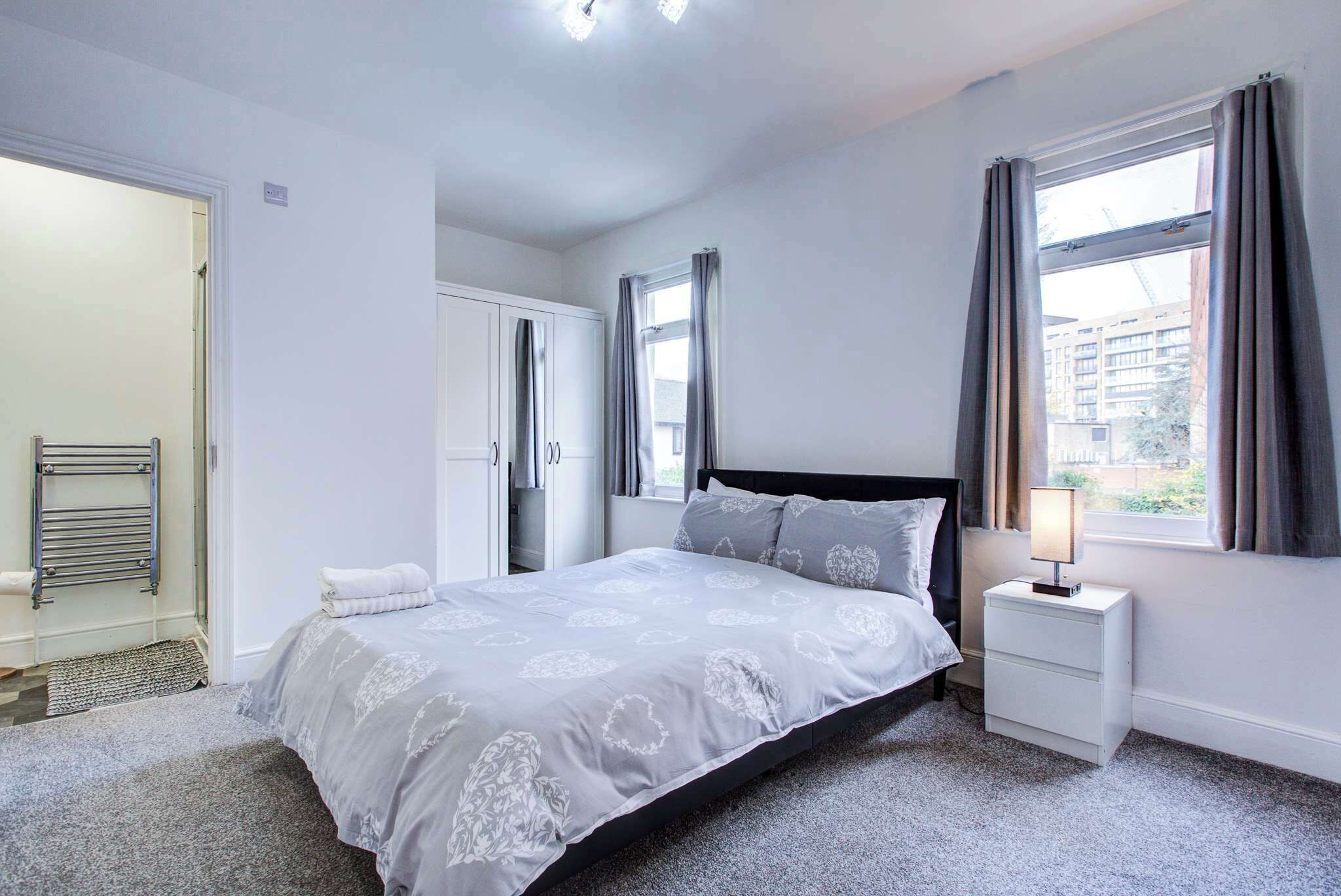 3 bedrooms, iron/ironing board, travel cot, WiFi