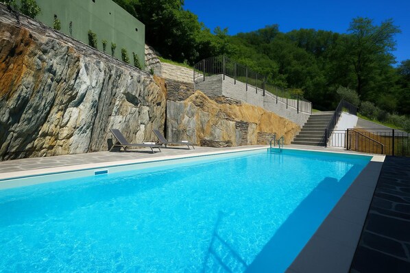 Seasonal outdoor pool