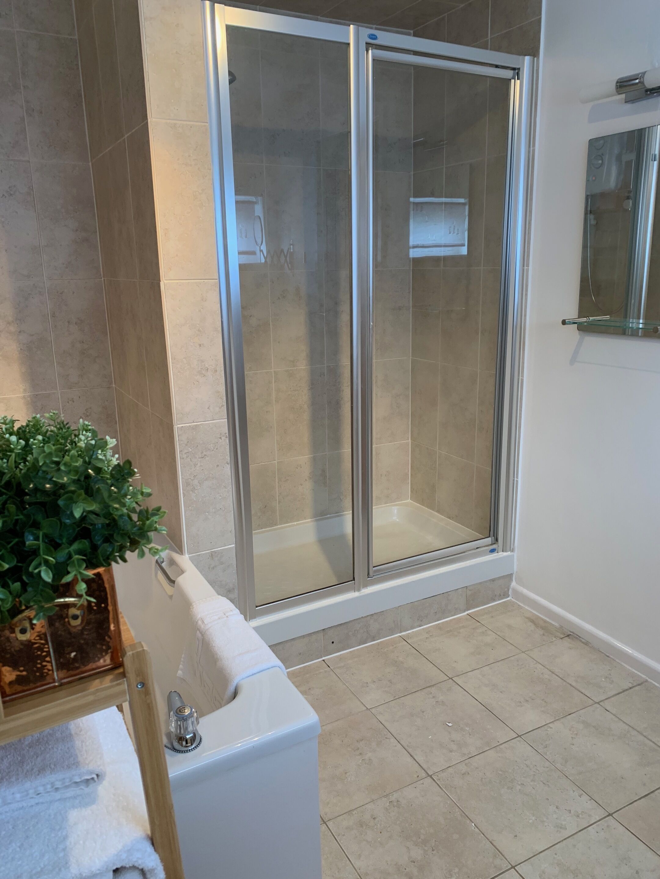 Casa de campo, banheiro privativo (Bakers Cottage) | Banheiro