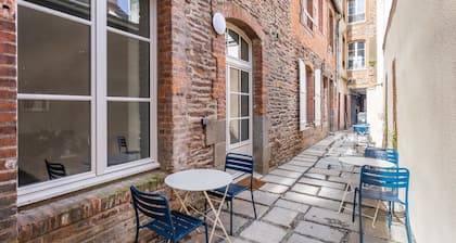La Cour des Carmélites - Appartement calme en centre-ville