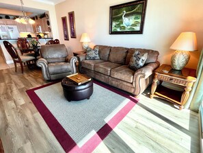 Smart TV, DVD player, books