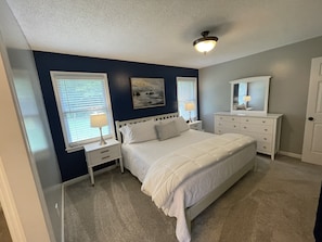 4 bedrooms, iron/ironing board, free WiFi, bed sheets