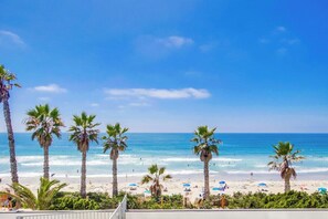 Accommodatie ligt op het strand