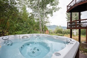 Bain à remous extérieur