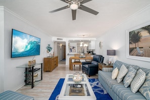 Appartement, 2 slaapkamers | Woonkamer