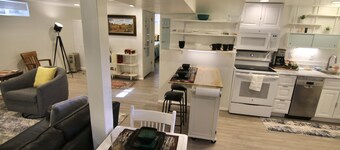 Just off Main Bungalow Basement Apt.