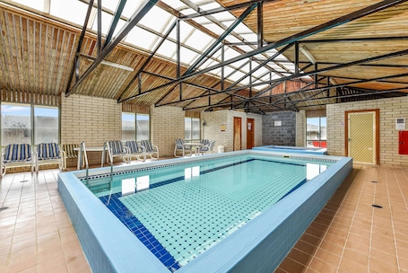 Una piscina techada
