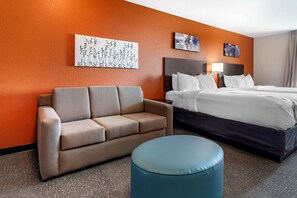 Suite, 2 Queen Beds, Accessible, Non Smoking | Desk, laptop workspace, blackout drapes, iron/ironing board - Sleep Inn & Suites Lancaster-Platteville (Lancaster)