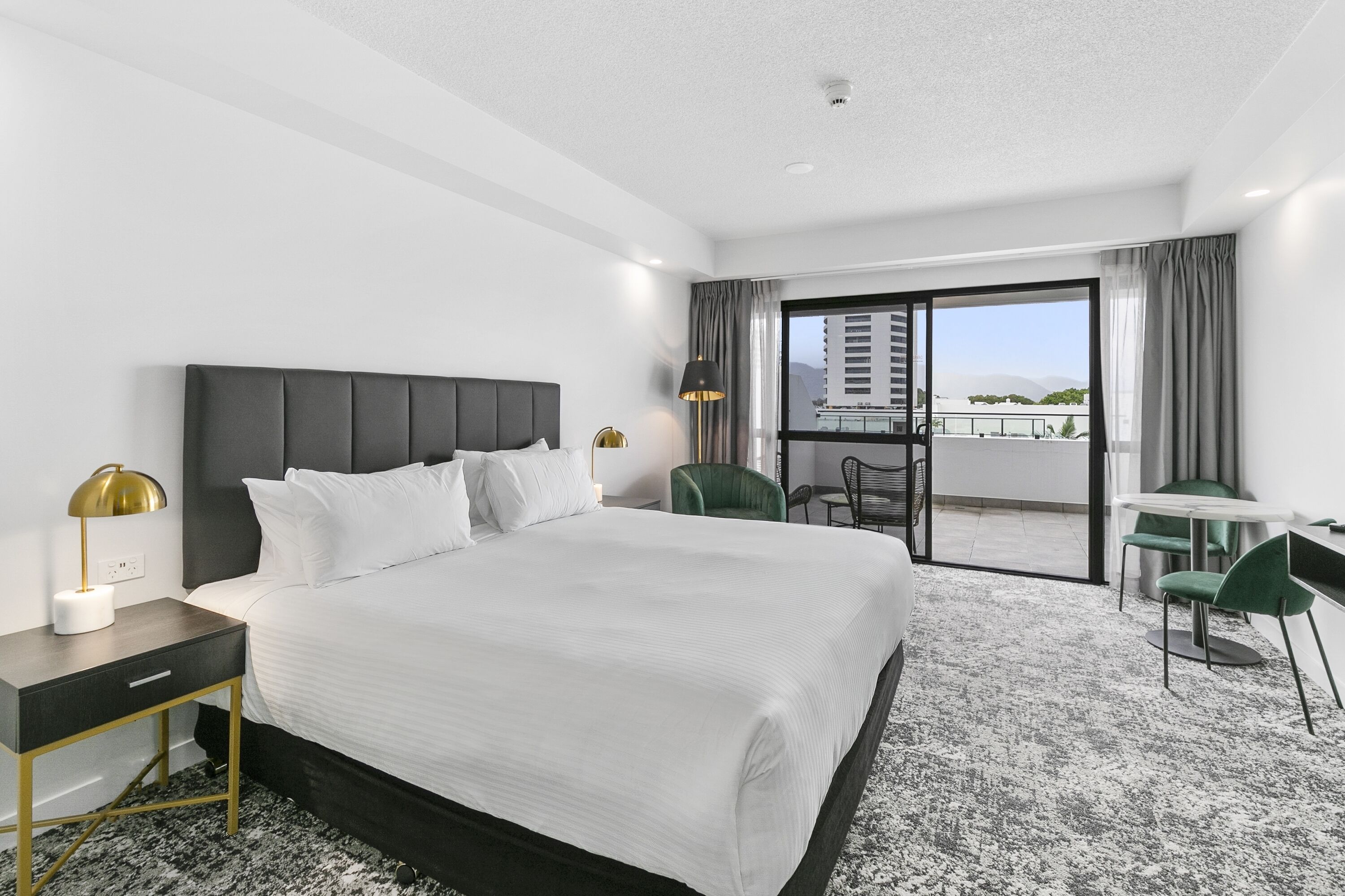 premium bedding, pillow-top beds, laptop workspace, free wifi