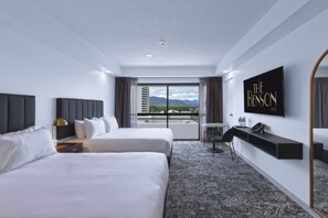Standard Room, 2 Queen Beds | Premium bedding, pillowtop beds, laptop workspace, free WiFi