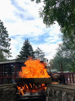 Overnatningsstedets område